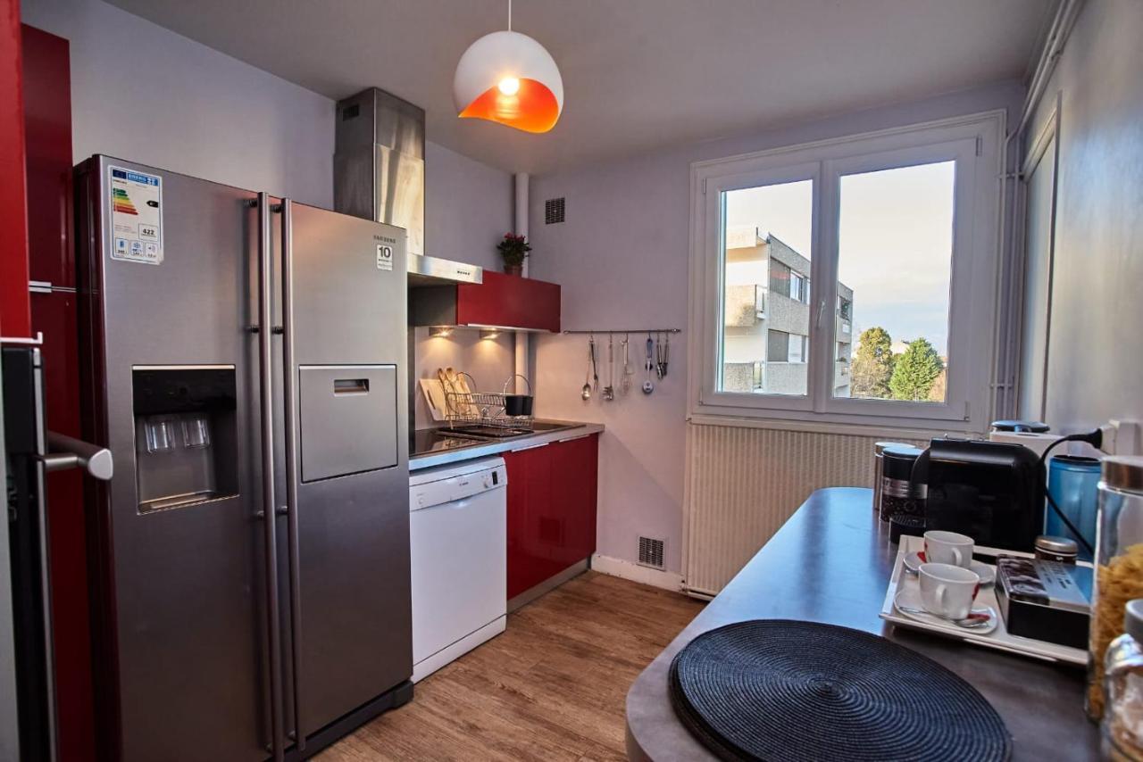 Chambres A Louer Dans Appartement Balcon - Wifi - Parking Gratuit Nevers Exterior foto